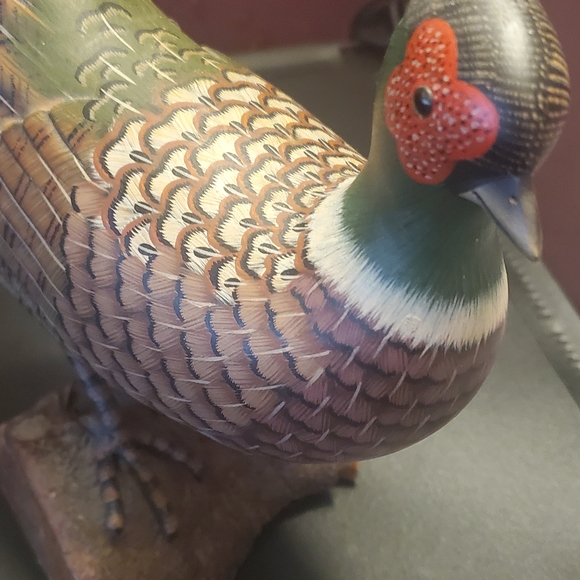 Elegant Pheasant Figurine - Multicolor - Picture 5 of 9